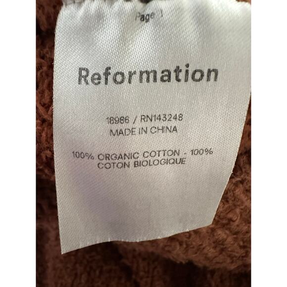 Reformation Isle organic cotton pants size Medium - Picture 12 of 12